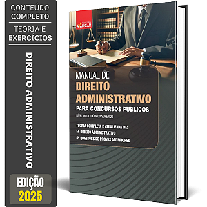 Manual De Direito Administrativo Para Concursos Públicos 2025