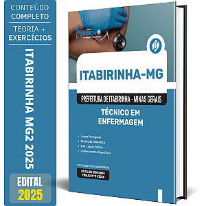 Apostila Prefeitura de Itabirinha MG 2025 - Técnico em Enfermagem