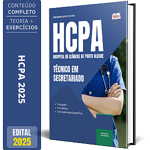 Apostila HCPA 2025 - Técnico em Secretariado