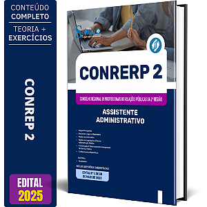 Apostila CONRERP 2 2025 - Assistente Administrativo