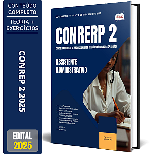 Apostila CONRERP 2 2025 - Assistente Administrativo