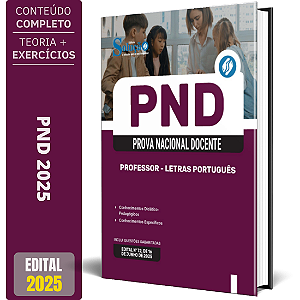 Apostila PND 2025 - Professor de Português - Letras