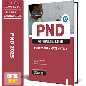 Apostila PND 2025 - Professor de Matemática