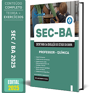 Apostila SEC BA 2025 - Professor - Química