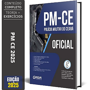 Apostila Concurso PM CE 2025 - Oficial