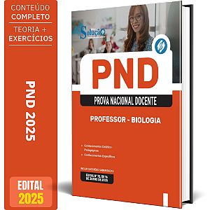 Apostila PND 2025 - Professor de Biologia