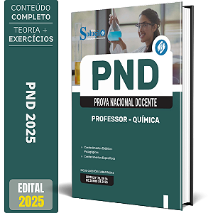 Apostila PND 2025 - Professor de Química