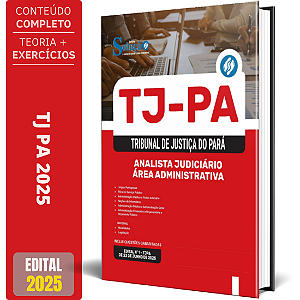Apostila Concurso TJ PA 2025 - Analista Judiciário - Área Administrativa