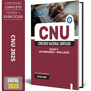 Apostila CNU 2025 - Bloco 9 - Intermediário - Regulação
