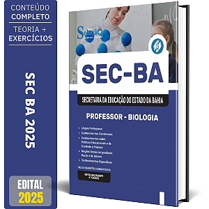 Apostila SEC BA 2025 - Professor - Biologia