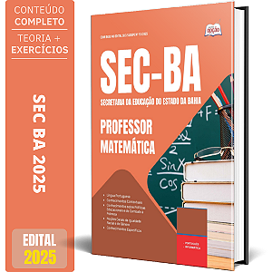 Apostila SEC BA 2025 - Professor - Matemática