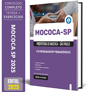 Apostila Prefeitura de Mococa SP 2025 - Coordenador Pedagógico