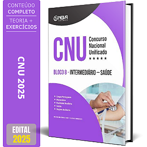 Apostila CNU 2025 - Bloco 8 - Intermediário - Saúde