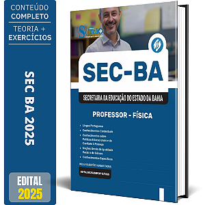 Apostila SEC BA 2025 - Professor - Física