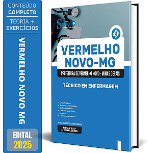 Apostila Prefeitura de Vermelho Novo MG 2025 - Técnico em Enfermagem