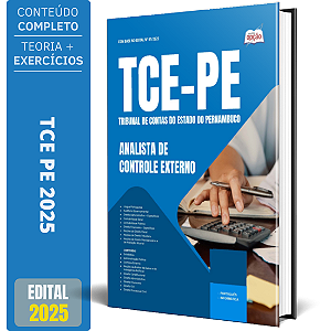 Apostila TCE PE 2025 - Analista de Controle Externo