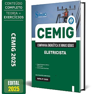 Apostila Concurso CEMIG MG 2025 - Eletricista
