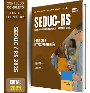 Apostila Concurso SEDUC RS 2025 - Professor - Letras/Português