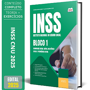 Apostila INSS 2025 - Analista do Seguro Social - CNU - Bloco 1