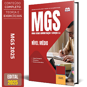 Apostila MGS MG 2025 - Nível Médio