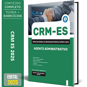 Apostila CRM ES 2025 - Agente Administrativo