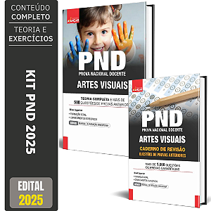 Kit Apostila PND - Artes Visuais + Revisão E Provas Anteriores
