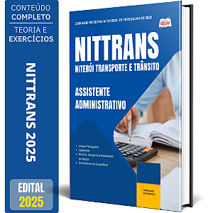 Apostila NITTRANS 2025 - Assistente Administrativo