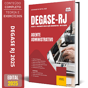 Apostila Degase 2025 - Agente Administrativo