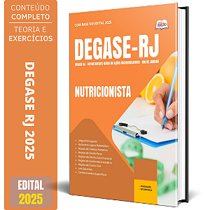 Apostila Degase 2025 - Nutricionista