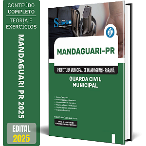 Apostila Prefeitura de Mandaguari PR 2025 - Guarda Civil Municipal