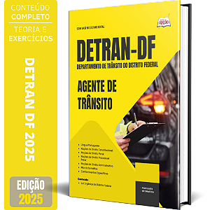 Apostila DETRAN DF 2025 - Agente de Trânsito