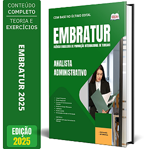 Apostila EMBRATUR 2025 - Analista Administrativo