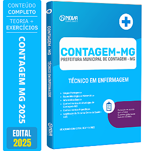 Apostila Concurso Contagem MG 2025 - Técnico em Enfermagem