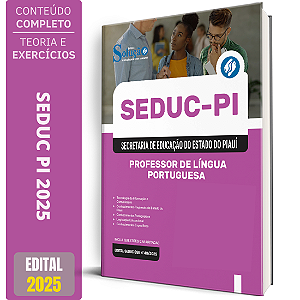 Apostila SEDUC PI 2025 - Professor de Língua Portuguesa
