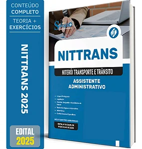 Apostila Nittrans 2025 Niterói - Assistente Administrativo