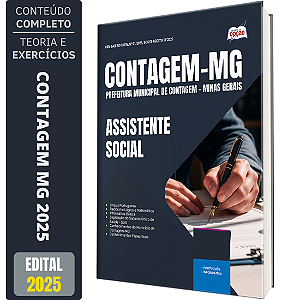 Apostila Concurso Contagem MG 2025 - Assistente Social