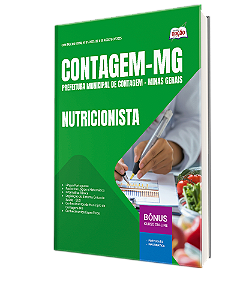 Apostila Prefeitura de Contagem MG 2025 - Nutricionista