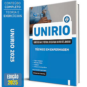 Apostila UNIRIO 2025 - Técnico em Enfermagem