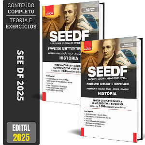 Apostila SEE DF 2025 - Professor Temporário - História