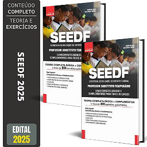 Apostila SEE DF 2025 - Professor - Conhecimentos Complementares