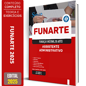 Apostila FUNARTE 2025 - Assistente Administrativo