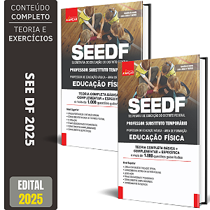 Apostila SEE DF 2025 - Professor Temporário - Educação Física