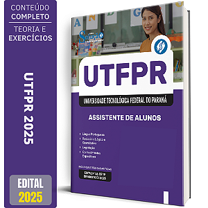 Apostila UTFPR 2025 - Assistente de Alunos