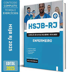Apostila Hospital São João Batista de Volta Redonda RJ (HSJB) 2025 - Enfermeiro