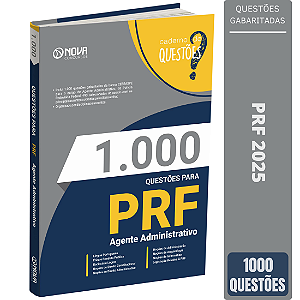 Livro de Questões Gabaritadas para PRF 2025 - Agente Administrativo