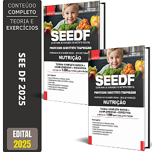 Apostila Professor Temporário See Df 2025 - Nutrição