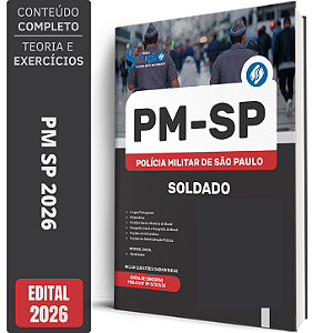 Apostila PM SP 2026 - Soldado PM 2ª Classe