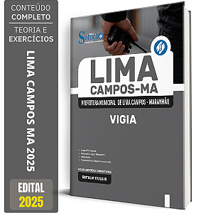 Apostila Prefeitura de Lima Campos MA 2025 - Vigia