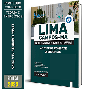 Apostila Prefeitura de Lima Campos MA 2025 - Agente de Combate a Endemias