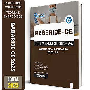 Apostila Prefeitura de Beberibe CE 2025 - Agente de Alimentação Escolar